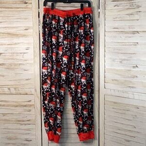 Christmas Skulls Pajama Lounge Pants NWOT